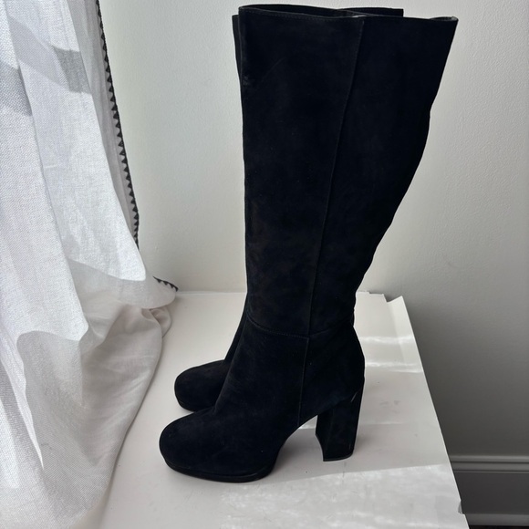 Steve Madden‎ Women's Marcello Platfrom Dress Boots Sz 11M - Picture 2 of 8